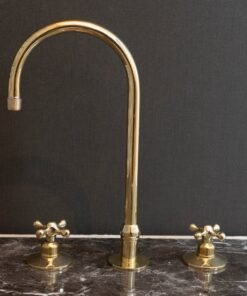 Deck Mounted 3 holes Countertop Faucet