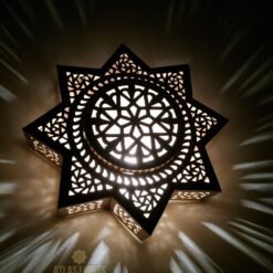 Moroccan Octagram Wall Sconce Traditional