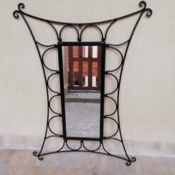 Moroccan mirror , set of 2 , Wall mirror Moroccan Forged Wrought Iron beautiful Design