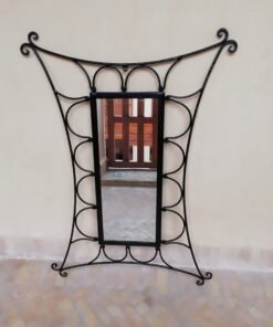 Moroccan mirror , set of 2 , Wall mirror Moroccan Forged Wrought Iron beautiful Design