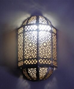 Handcrafted Wall Lamp Moroccan Design, wall sconce, 2 Sizes Available, Boho Lighting, wall Light, Wall Decor, Andalusian lighting