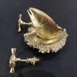 Moroccan Brass Fish Shaped Faucet, 100% Handmade, Unique Moroccan Design