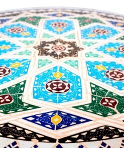 Moroccan Round Mosaic Tile Dining Room table For outdoor and indoor