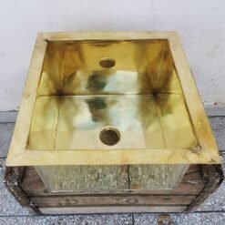 CUSTOMIZABLE Brass Kitchen Sink - Handmade Farm Kitchen Sink Kitchen Interior - Smooth Finish Brass Sink - Undermount Bar Kitchen Sink Gift