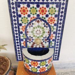 CUSTOMIZABLE Garden Patio Rustic Outdoor Wall Water Fountain - Outdoor Indoor Mid Century Fountain - Handmade Fountain