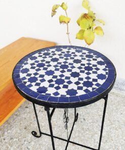 CUSTOMIZABLE Garden Patio Handmade Outdoor Decor Table - CUSTOM Mid Century Table- Farmhouse Handmade Colorful Artwork