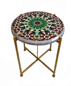 CUSTOMIZABLE Mosaic Table - Crafts Mosaic Table - Mosaic Table Art - Mid Century Mosaic Table