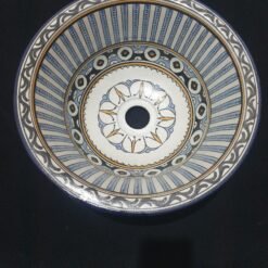 Moroccan ceramic sink wash basin