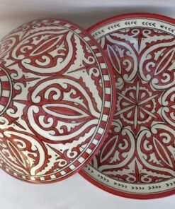 Moroccan ceramic tagine/ hand-painted tagine/decorative handmade tagine/kitchenware/serving tagine/ceramic tagine pot/