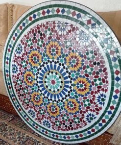 Personalized Handmade Mosaic Rustic Coffee Table For Outdoor