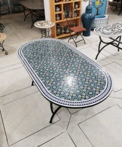 CUSTOMIZABLE Mosaic Table - Crafts Mosaic Table - Mosaic Table Art - Mid Century Mosaic Table - Handmade Huge Table