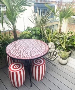 CUSTOMIZABLE Mosaic Table - Crafts Mosaic Table - Mosaic Table Art - Mid Century Mosaic Table