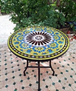 CUSTOMIZABLE Mosaic Table - Crafts Mosaic Table - Mosaic Table Art - Mid Century Mosaic Table