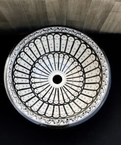 Moroccan ceramic sink wash basin