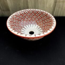 Moroccan ceramic sink wash basin