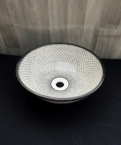 Moroccan ceramic sink wash basin
