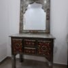 Moroccan Berber Console with Mirror