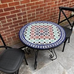 CUSTOMIZABLE Mosaic Table - Crafts Mosaic Table - Mosaic Table Art - Mid Century Mosaic Table
