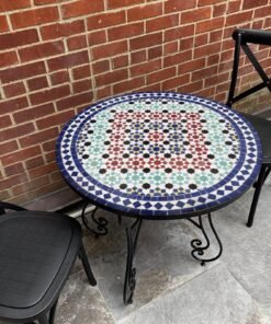 CUSTOMIZABLE Mosaic Table - Crafts Mosaic Table - Mosaic Table Art - Mid Century Mosaic Table