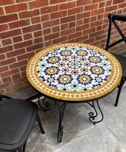 CUSTOMIZABLE Mosaic Table - Crafts Mosaic Table - Mosaic Table Art - Mid Century Mosaic Table
