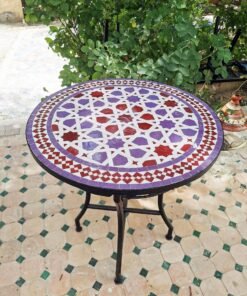 CUSTOMIZABLE Mosaic Table - Crafts Mosaic Table - Mosaic Table Art - Mid Century Mosaic Table