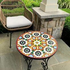 CUSTOMIZABLE Mosaic Table - Crafts Mosaic Table - Mosaic Table Art - Mid Century Mosaic Table