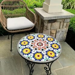 CUSTOMIZABLE Mosaic Table - Crafts Mosaic Table - Mosaic Table Art - Mid Century Mosaic Table