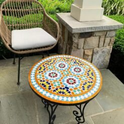 CUSTOMIZABLE Mosaic Table - Crafts Mosaic Table - Mosaic Table Art - Mid Century Mosaic Table