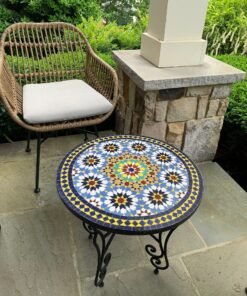 CUSTOMIZABLE Mosaic Table - Crafts Mosaic Table - Mosaic Table Art - Mid Century Mosaic Table