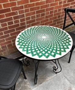 CUSTOMIZABLE Mosaic Table - Crafts Mosaic Table - Mosaic Table Art - Mid Century Mosaic Table