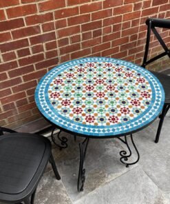 CUSTOMIZABLE Mosaic Table - Crafts Mosaic Table - Mosaic Table Art - Mid Century Mosaic Table