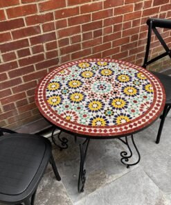 CUSTOMIZABLE Mosaic Table - Crafts Mosaic Table - Mosaic Table Art - Mid Century Mosaic Table