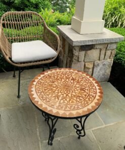 CUSTOMIZABLE Mosaic Table - Crafts Mosaic Table - Mosaic Table Art - Mid Century Mosaic Table