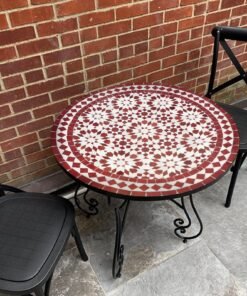CUSTOMIZABLE Mosaic Table - Crafts Mosaic Table - Mosaic Table Art - Mid Century Mosaic Table