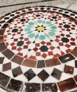CUSTOMIZABLE Mosaic Table - Crafts Mosaic Table - Mosaic Table Art - Mid Century Mosaic Table