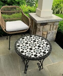 Black & white Mosaic Coffee Table