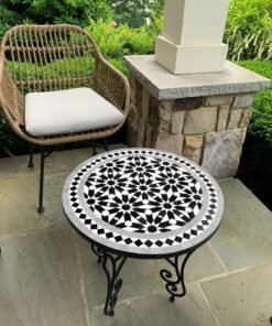 CUSTOMIZABLE Mosaic Table - Crafts Mosaic Table - Mosaic Table Art - Mid Century Mosaic Table