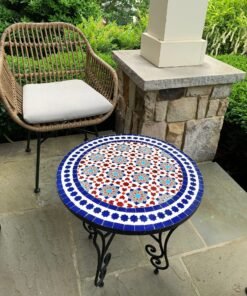 CUSTOMIZABLE Mosaic Table - Crafts Mosaic Table - Mosaic Table Art - Mid Century Mosaic Table