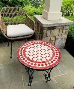 CUSTOMIZABLE Mosaic Table - Crafts Mosaic Table - Mosaic Table Art - Mid Century Mosaic Table