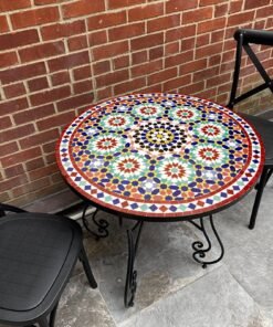 CUSTOMIZABLE Mosaic Table - Crafts Mosaic Table - Mosaic Table Art - Mid Century Mosaic Table