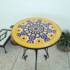 CUSTOMIZABLE Dining Mosaic Table - Crafts Mosaic Table - Mosaic Art - Mid Century Mosaic Table