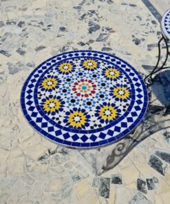 CUSTOMIZABLE Mosaic Table - Crafts Mosaic Table - Mosaic Table Art - Mid Century Mosaic Table