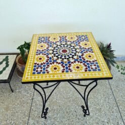 PERSONALIZED Handmade Mosaic Table - Create Your Own Dining Coffee Outdoor Indoor Table