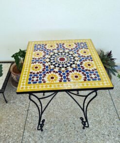 PERSONALIZED Handmade Mosaic Table - Create Your Own Dining Coffee Outdoor Indoor Table