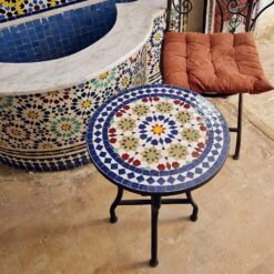 CUSTOMIZABLE Mosaic Table - Crafts Mosaic Table - Mosaic Table Art - Mid Century Mosaic Table