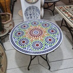 CUSTOMIZABLE Mosaic Table - Crafts Mosaic Table - Mosaic Table Art - Mid Century Mosaic Table