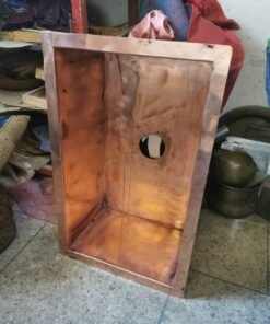 30" x 16" Handmade Solid Copper Undermount Kitchen Sink - Patina Copper Sink - Custom Unlaquered Copper Kitchen Sink - Bar Copper Sink