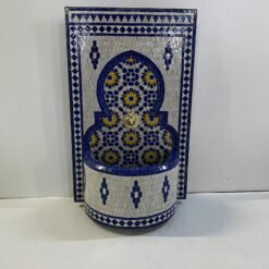 Handmade Mosaic Fountain Outdoor & Indoor - Mosaic Fountain Art - Moroccan Fountain - Water Fountain Outdoor