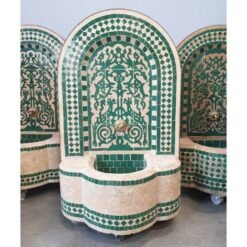 Outdoor Moroccan Mosaic Fountain ,Indoor Moroccan Tile Fountain ,Wall mosaic fountain