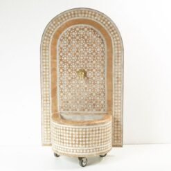 Outdoor Moroccan Mosaic Fountain ,Indoor Moroccan Tile Fountain ,Wall mosaic fountain